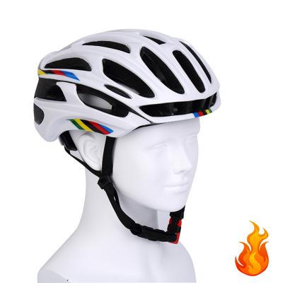 China ABS+PC Men's Road Scooter Bike Safety Helmet Safety Bicycle Helmet Urban Protective Warning Lights for sale