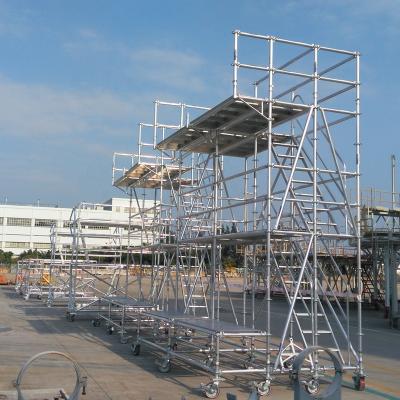 China Scaffold Aircraft Maintenance Platforms Aircraft Maintenance Access Platforms Scaffolding For Aviation Industry for sale