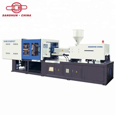 China SHE338 Horizontal PET Thermoplastic High Quality Preform Plastic Injection Molding Machine for sale