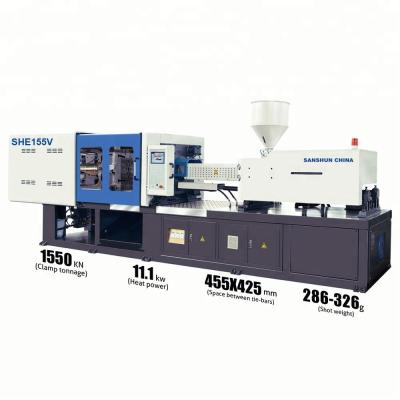 China SANSHUN Horizontal 155 Ton Plastic Injection Molding Machine for Fishing Lures for sale