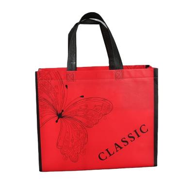 China Reusable Promotion Packaging Nonwoven Bag, Colored Nonwoven Bag PP Laminated Nonwoven Bag With Customized Logo for sale