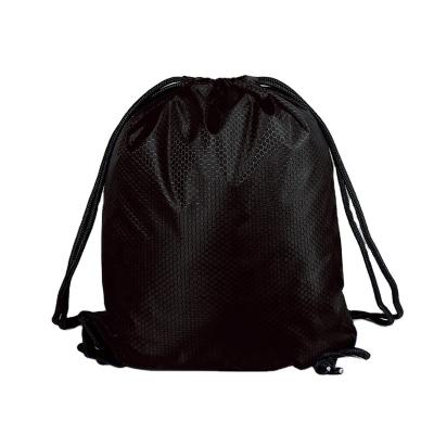 China High Quality Waterproof Outdoor Sport 420D Polyester Drawstring Backpack Bag With Printed Logo for sale