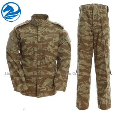 China Camouflage anti-static army military uniform for sale