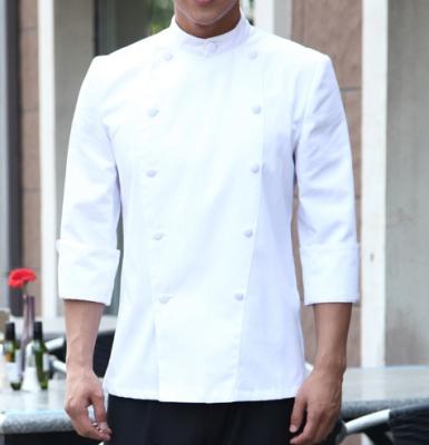 China restaurant & Bar Hotel Restaurant Kitchen Chef Uniform Coat for sale