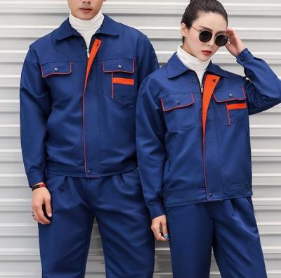 China Long Sleeve TC Industrial Mechanic Color Auto Diesel Station Work Uniform for sale