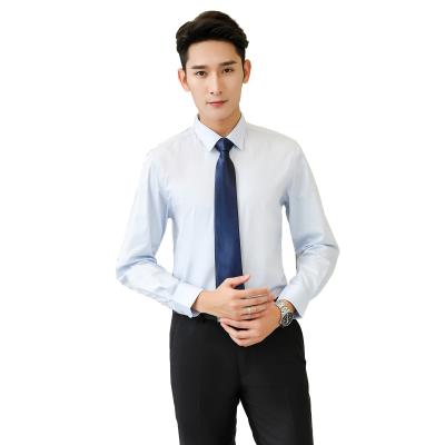 China Anti-pilling long sleeve office shirt for men's anti-wrinkle for sale