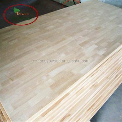 China Light weight / not easy to finger deformation furniture eco-friendly poplar wood joint panel wood finger inter-panels for sale