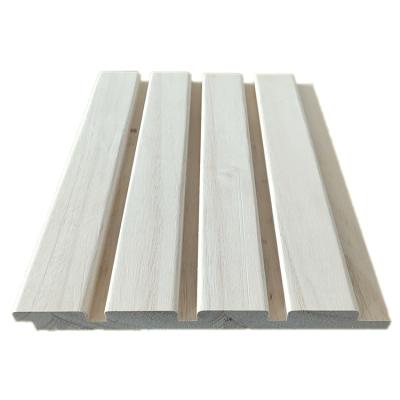 China Modern Paulownia Jointed Wood Board Wall Panel For Interior Decoration for sale