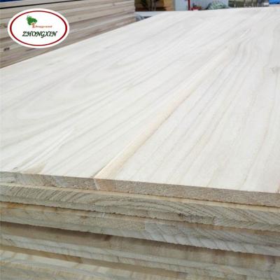 China Light A Grade Dried Paulownia Panel 18Mm Thick Furniture Board for sale