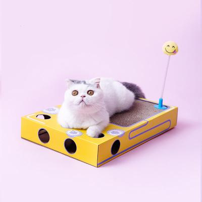 China New Arrival Viable Pet Toy Cat Toys Cat Scratcher Board Interactive Toys for sale