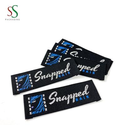 China Sustainable High Quality Woven Labels For Woven Apparel Label Custom Embroidered Label for sale