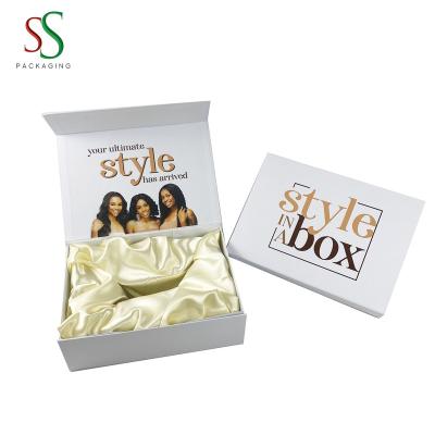 China Recyclable Hair Extensions Wig Installation Box Wig Packaging Boxes Logo Wig Box Packaging Custom Made MOQ 10 for sale