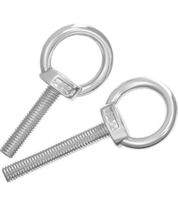 China Heavy Industry Golden Fastener Supplier Rigging Stainless Steel Eye Bolt For Wire Rope for sale