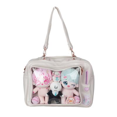 China Other High Quality Custom AIE Bag School Girls Backpack Clear Pin Display Bag Made In Shenzhen China Large Capacity for sale