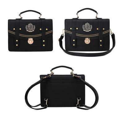 China JK Style Uniform Preppy Classic Handbag Fashion Waterproof Women's Single Shoulder Messenger Bag Convertible Backpack for sale