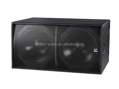 China Dual 18 Inch Subwoofer Pro Best Audio Speakers PR-728N for sale