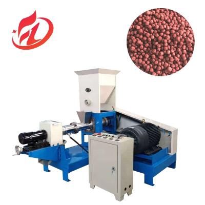 China China Floating fish feed extruder fish food making machine dog food pellet making machine for sale