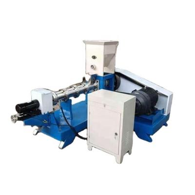 China Factory Floating Fish Feed Pellet Machine Price / Fish Feed Making Machine / Dog Feed Extruder For Pet Feed With Twin Screw for sale