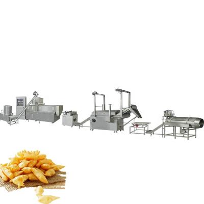 China Automatic Frying Snack Food Production Line /snack food processing machinery /Fry snacks pellet fried snack chips making machine for sale