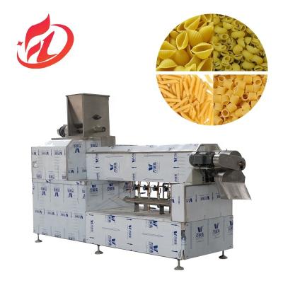 China Industrial macaroni pasta production line short pasta extruder making machine pasta macaroni processing line for sale