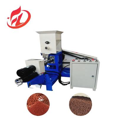 China Hot sale Fish feed process machinery / Sinking fish food production line animal fish feed processing machine for sale