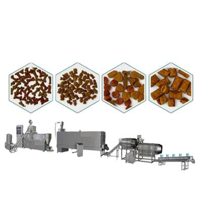 China 200-250kg/h Dog food manufacturing machine pet dog biscuit making machinery extruder for sale