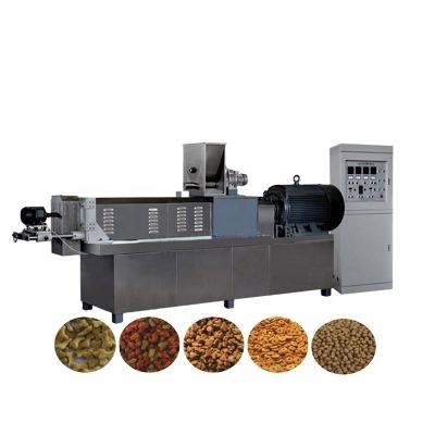 China 500kg/h Full Production Line Manufacturing Plant Cooling Dry Pet Dog Food Processing Making Machine for sale