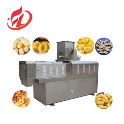 China Automatic Snack Machine Puffed Corn Snacks Machine Corn Puffs Snack Extruder Machine for sale