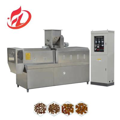 China Hot Sale Dry animal  Pet Dog food making production extruder machine for sale