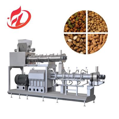 China Multifunctional Floating Fish Animal Pet Food Feed Pellet Mill Extruder Making Machine Production Line for sale