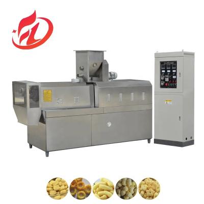 China PLC Type maize corn snack making machine  corn snack making machine puff corn snack making machine for sale