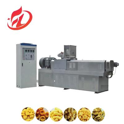 China Africa automatic Puffed Corn  Rice Snacks Food Machine Rice Puff Making Extruder for sale