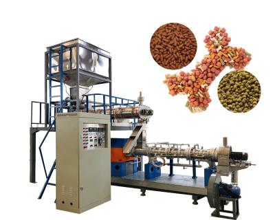 China Small scale good quality dog food machine cheap price pet dog food extruder machine for dog food for sale