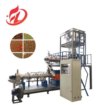 China Multi function pet food processing machines manufacturing plant pet food machine single screw pet food machine in germany for sale