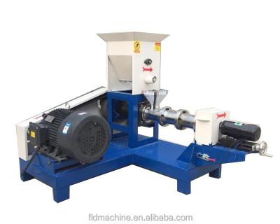 China low consumption fish  feed pellet making machine 2mm catfish food extruder for poultry for sale