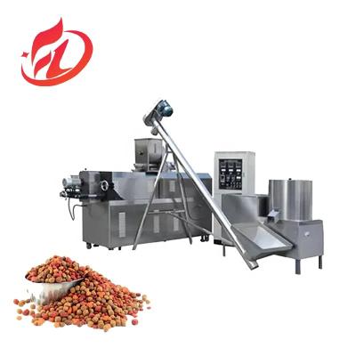 China Good quality Fish feed pellet machine floating fish feed pellet machine fish pet food pellet extruder processing machine for sale