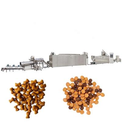 China Full Production Line Kibble Dog Food Production Machine for Small Pet Food Processing for sale