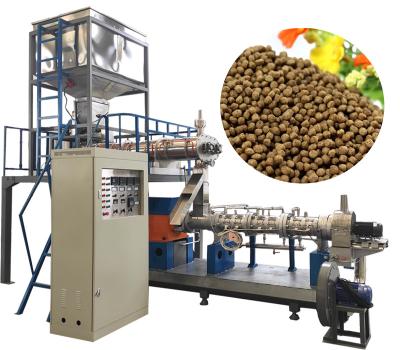 China 85mm Screw Diameter Fish Feed Production Line for Output in Machinery Repair Shops for sale