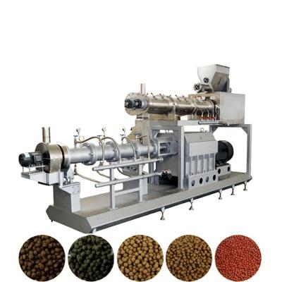 China Motor Core Components Floating and Sinking Fish Feed Production Line Fish Feed Extruder for sale