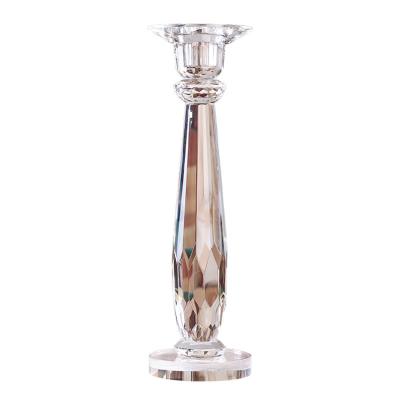 China Wholesale Cheap Small Crystal Clear Glass Votive Candle Holders From Morden China Factory for sale