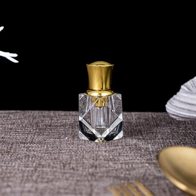 China Customized Logo Arabic Crystal Perfume Oil Bottles SJXSP-031 Crystal Incense Burner for sale