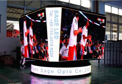 China Basketball Cube LED Stadium Display P8 mm Pitch High Definition LED Screen for sale