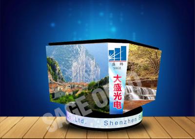 China Stadium Perimeter LED Cube Display Scoreboard Video Cube Wall High Brightness for sale