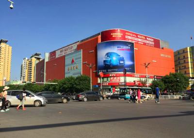 China SMD3535 Clear LED Video Walls , outdoor advertising led display screen p10 for sale