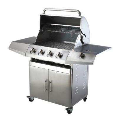 China Easily Assembled 2019 Hot Selling Outdoor Stainless Steel Gas Barbecue Grill Machine for sale