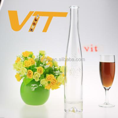 China Beverage In Stock International Standard 330ml Round Shape Beverage Glass Bottle for sale