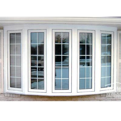 China Magnetic screen iron window grill design aluminum window doors design aluminum bay window from factory wholesale price for sale