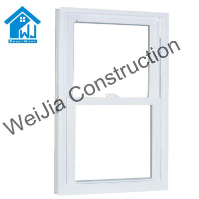 China Magnetic Screen Australia Aluminum Windows Standard Thermal Break Double Glazing Double Hung Vinyl Windows for sale