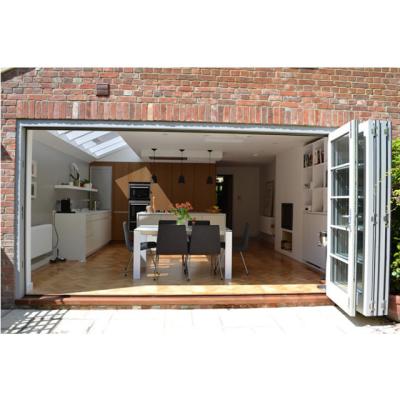 China Modern Frosted Glass Garage Doors / Used Exterior Doors For Sale / Folding Doors for sale