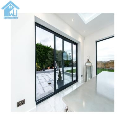 China Modern Aluminum Sliding Door Frames Automatic Sliding Glass Door Sliding Door Hanging Wheel for sale